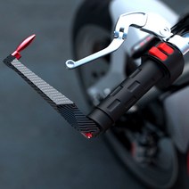 배틀가드 너클가드 카본타입 레버보호 PCX NMAX SYM 전기종 장착, 블루