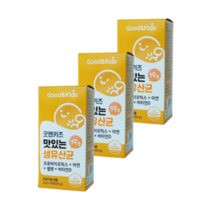 키즈유산균 맛있는 생유산균 19종 30포 프로바이오틱스 당일발송, 3개, 60g