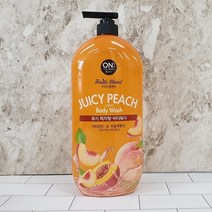 피치향 향기좋은바디워시 남자 노인냄새제거 1500ml 쥬시 대용량 여름 등여드름