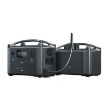 에코플로우 리버 프로 + 확장배터리 세트 캠핑용 파워뱅크 (720Wh 1800W 220V), RIVER 프로 단품