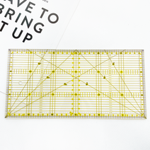 헤세드 NEW) 멀티 퀼트자 (15cm 30cm), 30cm 가로형, 1개