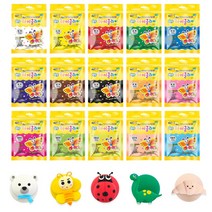 아모스 탱탱아이클레이(50g) 아이폼(50g) 지퍼백포장 파우치, 아이폼-빨강