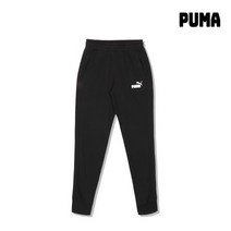푸마 트레이닝바지 ESS 로고 팬츠 블랙 586716-01
