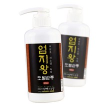 엄지왕 모발샴푸 (어성초&자소엽 국산녹차사용), 엄지왕 모발샴푸 500ml