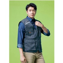 K2 LB2-611 멀티포켓 작업 활동 낚시 조끼 딥블루