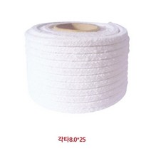 8.0x25M 산업안전 세라믹로프 W520E86 안전용품 보강용 마스크 틈새 우의 8962195 방열 사각 안전화 방진 각타 작업복