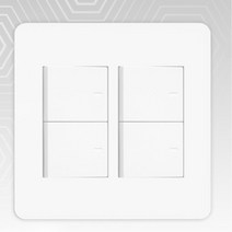 아파트 거실 베란다 벽조명 4구 흰색스위치 이사 라이트 가게 학원 원룸 현관 복도 리모델링, 낱개