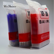 UNBAISER 열펜 아이롱펜 재단용 자수펜 초크펜 (굵은펜 100개입), 블루