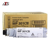 리코 MP 301 토너 카트리지 301SP 301SPF BK200g 용 복사기 예비 부품 파우더 소모품 1PC, [01] BK