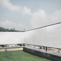 아이스타스 발코니 가림막 0.9 x 2.5M 테라스 베란다 스크린 사생활보호, 차콜