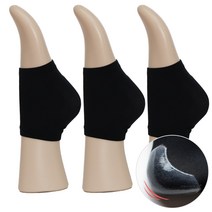 꼬라지 발 뒷꿈치 보습 케어 풋 패드 3P, 검정3P