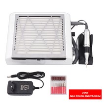 네일흡진기 집진기 테이블 강력한 네일 더스트 콜렉터 업그레이드 된 살롱 전문가 머신 진공 청소기-네일 필터 아트 흡입, 01 with pen_01 US plug