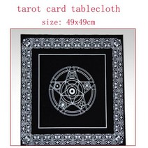 타로책 스프레드천 동양 카드 종류 예쁜 초보 세트 le tarot 신제품 수채화 레노맨드 오라클 데크 귀여운 그림 가족 파티 재미있는 타로 보드 게임, 1pc table cloth