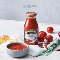 살레미피나 유기농 파스타 토마토소스 포모도르 아라비아따 푸타네스카, 포모도르 420g