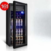 음료수 냉장고 소형 주류 술 미니 업소용 쇼케이스, 75L 블랙 (냉장+약간 냉동)