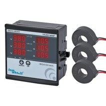 멀티미터 fluke 디지털 테스터기 멀티미터기 samwha-dsp sem-xxd 3상, 100d(10-100a)