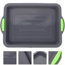 빵틀 실리콘 케이크 팬 붙지 않는 Bakeware 빵 롤 금형 오븐 베이킹 시트 샌드위치 금형 실리카 젤 프랑스어, Grey