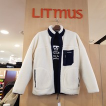 리트머스 재입고 한정수량~!!인기짱!!3일간찬스!!코듀로이 포겟 배색 덤블보아털 점퍼
