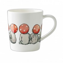 북유럽 디자인하우스스톡홀름 Design House Stockholm 칠드런 오브 더 포레스트 머그컵 & 핸들 400ml White