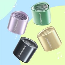 Tronsmart Nimo 미니 휴대용 무선 블루투스 스피커 캠핑 방수IPX7 선물 C타입 야외 거실, 블랙
