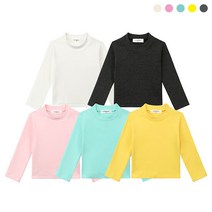리틀버니 유아동 도톰 이너 티셔츠 요일 티셔츠 TOP2350