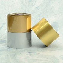가죽공예 *무광* 금은박 테이프 베지터블 가죽 용 ITW foils사. 불박테이프 *개당가격*, 무광 진골드 328번