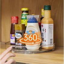 티커스트 회전식 수납 화장품 양념장 주방 화장대 선반