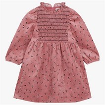 밀리밤 SH01 도톰 스모킹 원피스 MLOW22T54