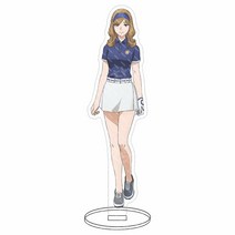 버디 윙 - 골프 소녀들의 이야기 캐릭터 아크릴 스탠드 피규어 굿즈 장식 16cm, 8, 약 16cm