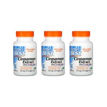 닥터스 베스트 시나몬 엑스트랙트 위드 신슐린 250mg 120베지캡 [3통] Cinnamon Extract with CinSulin, 120정