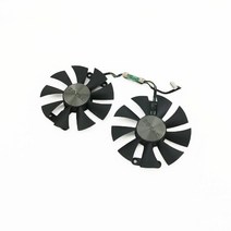 오리지널 87MM GA91S2H 4 핀 DC12V GTX960 GPU 팬 ZOTAC GeForce GTX 960 AMP 980Ti 2GB 그래픽 비디오 카, 02 2PCS