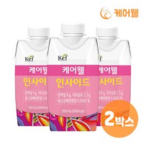 케어웰 인사이드 (200ml x 18팩) x 2박스 환자식 균형영양식 식사대용, 단품, 단품