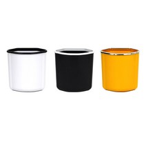 연필꽂이 스틸 타공판 자석식 연필꽂이 펜꽂이 문구정리 포켓, 옐로우