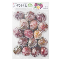 [아이스박스 포함] 냉동 신정 패션프루트/패션후르츠 1kg 아시아마트, 1개