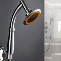 해바라기 샤워기 헤드 욕실 수압상승 원형 수전 교체, 원형해바라기 샤워헤드