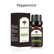 괄사오일 쿨링 얼굴 붓기 10ml-페퍼민트 라벤더 에센셜 오일 천연 식물 마사지 아로마 테라피 디퓨저 스트레스 해소, [01] 10ml, [04] Peppermint, 04 Peppermint_01 10ml