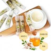 국산천연꿀로 면역력 충전! 달콤 아카시아 꿀스틱 10g 15T 1Box
