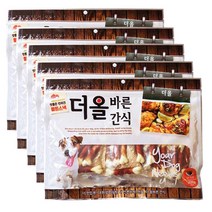 메가펫 더올바른 강아지간식 300g x5개, 5개, 오리칼슘본