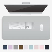 마우스장패드 가죽 장패드 게이밍 키보드 대형 프리미엄 매트 주문제작, 700x300, (1703) 다크네이비