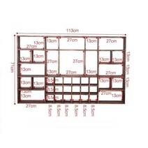 33종 벽선반 옛날찬장 찻장 찻잔장 대형 그릇장 컵 진열장 장식장 ch788, 9