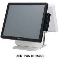 POS 포스기 포스시스템 추천 카페/식당 무인 주문기 ZEDPOS E-1500, 신규 개인사업자, 직접설치