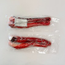 냉동 자숙 문어 다리 2쪽 케이피 300g 모음 숙회 통족 삶은 손질 제수용 데친 필리핀, 1팩