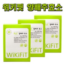 위키핏 EGC 양배추효소 곡물 발효 빠른 소화 맛있는 추천효소제, 90g, 3개