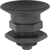 Kipp 03089-12412 Stainless Steel Indexing Plunger Natural Finish Pull Knob B Style Locking Pin N, 1, 78 mm Length, M20 x 1.5 Threa