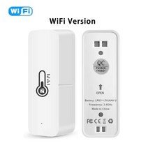 스마트온습도계 온도기록계 Tuya zigbeewifi 스마트 온도 습도 센서 실내 습도계 앱 원격 실시간 모니터링 alexa google과 함께 작동, 와이파이