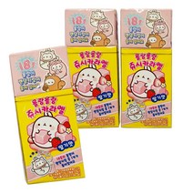 몰랑몰랑 쥬시카라멜 딸기맛(랜덤 키링포함), 50g, 5개