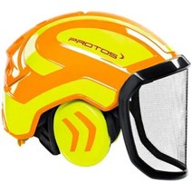 프로토스 벌목헬멧 Protos Integral Forest (G16) - 거친 바이저 색상 오렌지/네온 옐로우