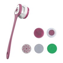 바디브러쉬 샤워브러쉬 목욕솔 때타올 918d 다기능 전기 샤워 브러시 롱 핸들 목욕 및 바디 브러시 ip67 방수 엑스 폴리 에이 팅 키트 바디 클리닝 브러시, 1