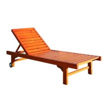 수영장카바나 원목썬베드 선배드 선베드 야외 접이식썬베드 라탄의자 썬배드 라탄썬베드, 시트 쿠션