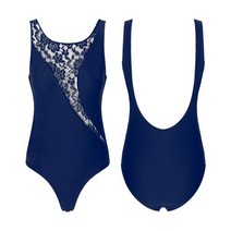 피겨스케이팅의상 드레스 라틴 벨리 에어로빅 줌바 의상 wpmen 성인 발레 댄스 패치, 네이비 블루, XL